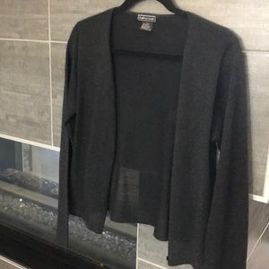 Black cardigan